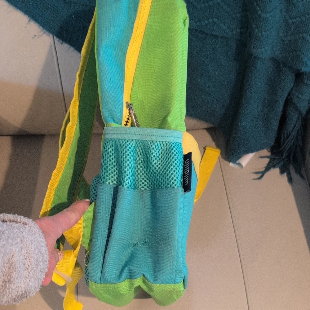 Wildkin  Green, Blue And Yellow Kids Backpack